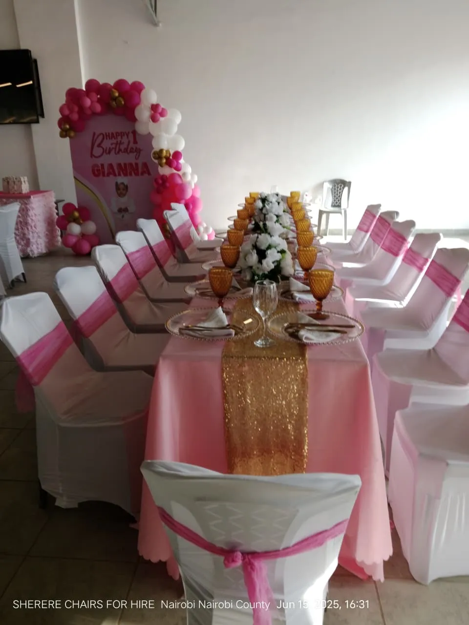 Dressed Armless Plastic Chairs for hire in Nairobi - photo 4